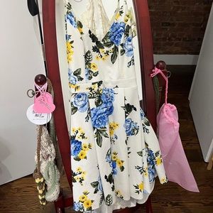 B.smart Floral Dress (size 15 not 14)